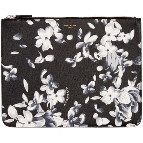 givenchy floral pouch